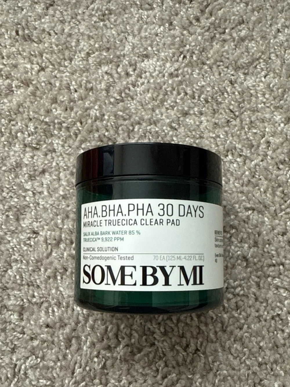 AHA.BHA.PHA 30 Days Miracle Truecica Clear Pads - Green